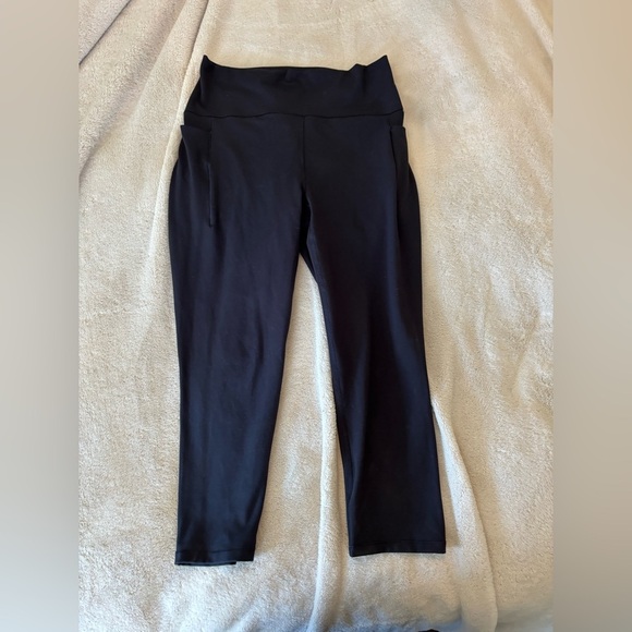 Spyder Pants - Spyder Leggings with pockets|Black|Size L|Buttery Soft
